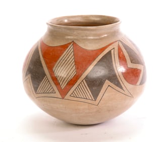 GALLO SILVEIRA MATA ORTIZ NATIVE AMERICAN INDIAN POTTERY POT
