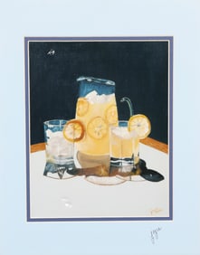 JOYCE NEVES "COOLING LEMONADE" ART PHOTOGRAPH