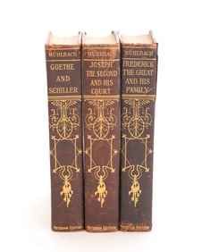 MUHLBACH ANTIQUE LEATHER BOOKS (1865-1904) POSTDAM EDITION