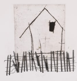 SCOTT B. OLSON (b. 1976) "HEAVEN" PENCIL SIGNED ENGRAVING