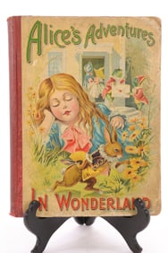 ALICE'S ADVENTURES IN WONDERLAND 1901 BOOK LEWIS CARROLL