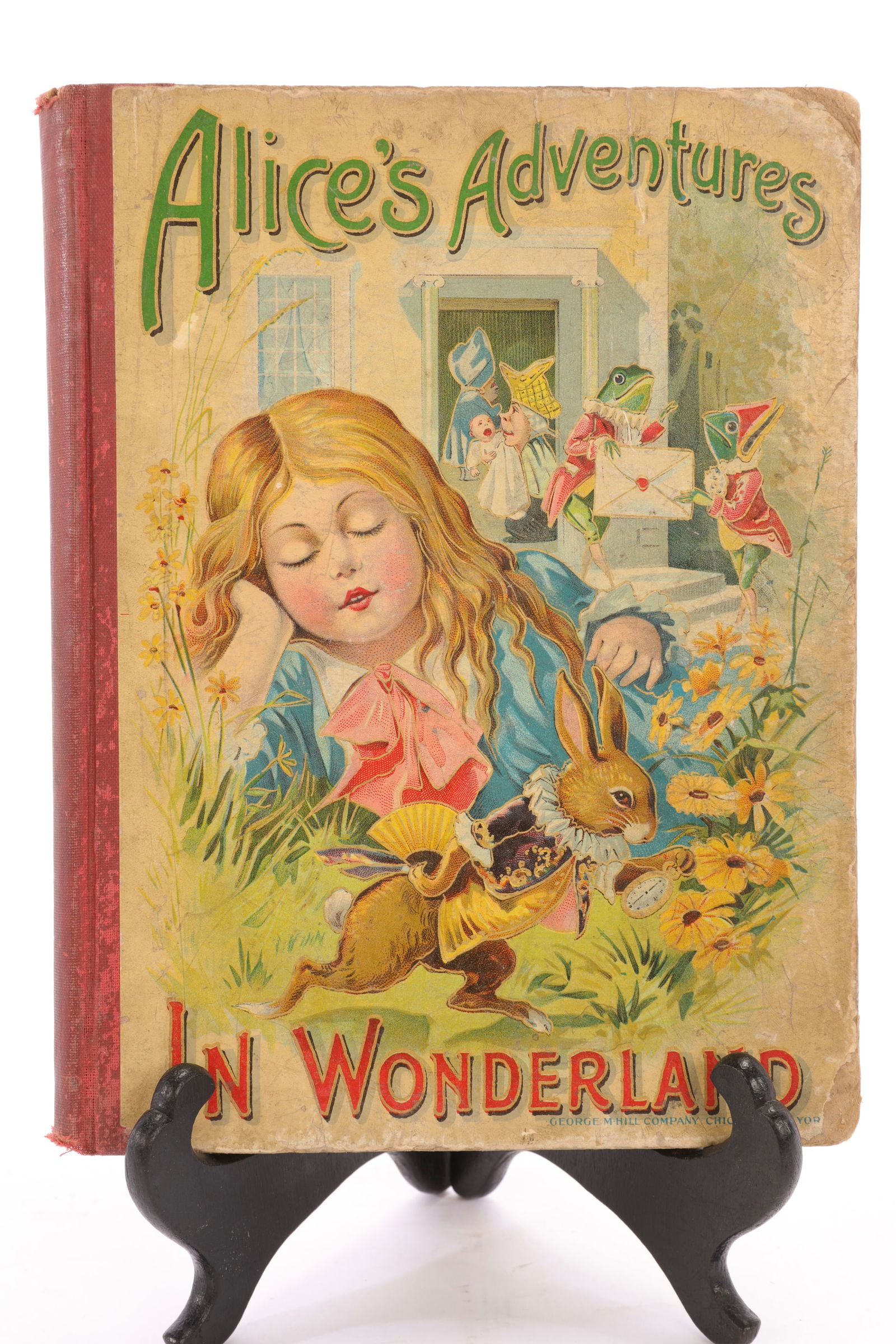 ALICE'S ADVENTURES IN WONDERLAND 1901 BOOK LEWIS CARROLL (1 of 6)
