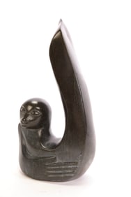 ALBERT NATHAN MAMVURA (1954-1997) AFRICAN STONE CARVED SCULPTURE