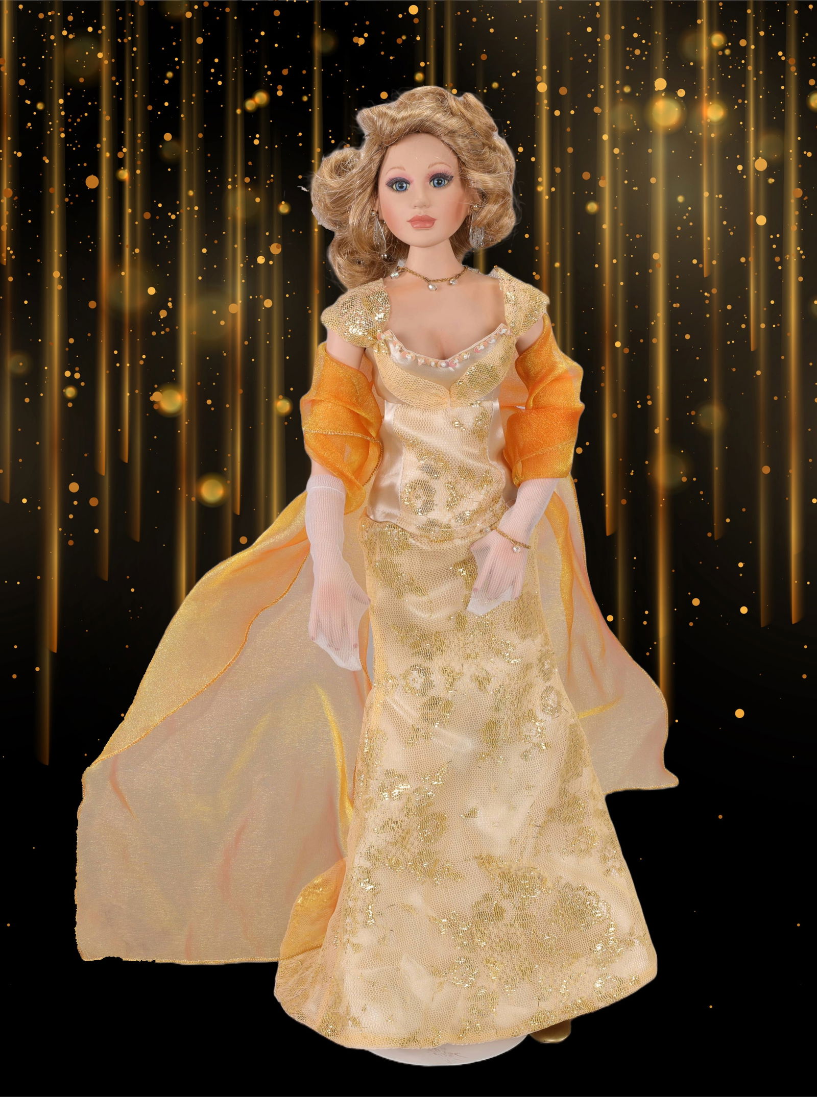 DONNA RUBERT 21" PORCELAIN FASHION DOLL (1 of 15)
