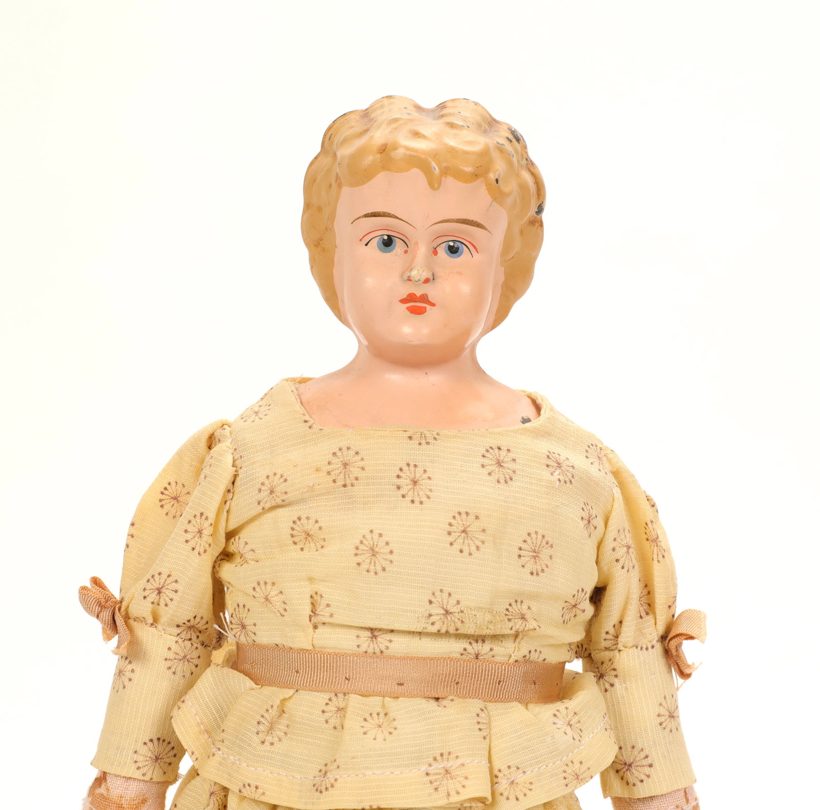 GERMAN METAL HEAD/ SHOULDER 14.5" DOLL (1 of 4)