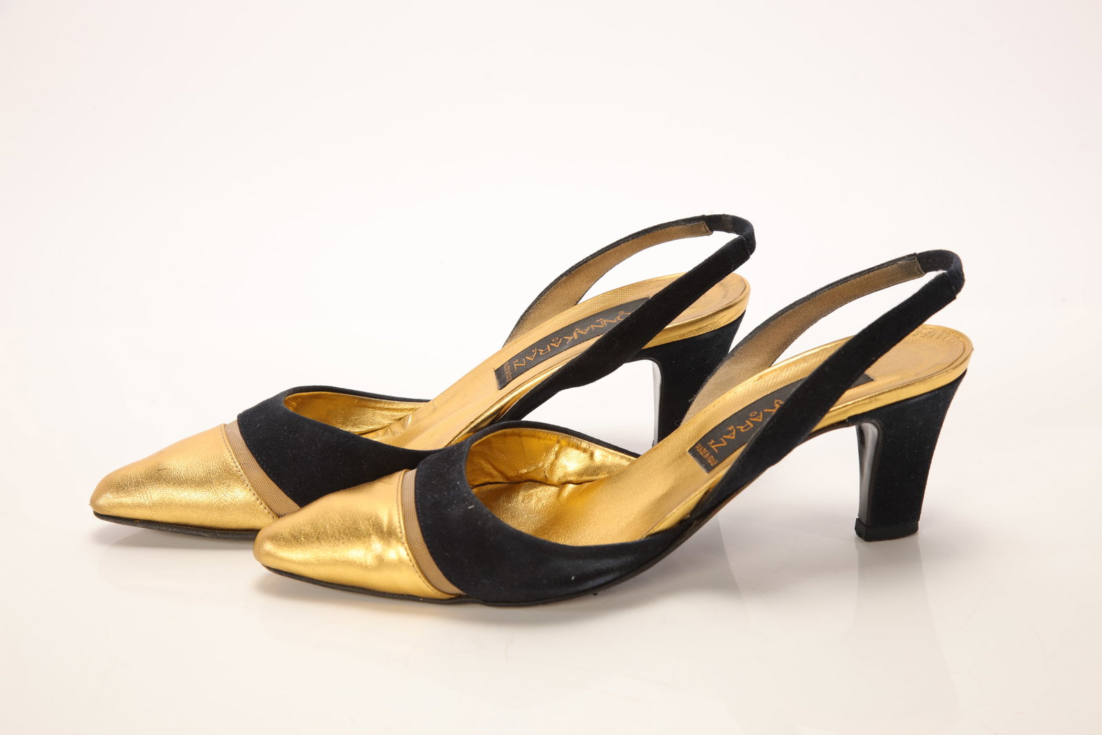DKNY CAPTOE SLINGBACK TWO-TONE PUMPS - 2