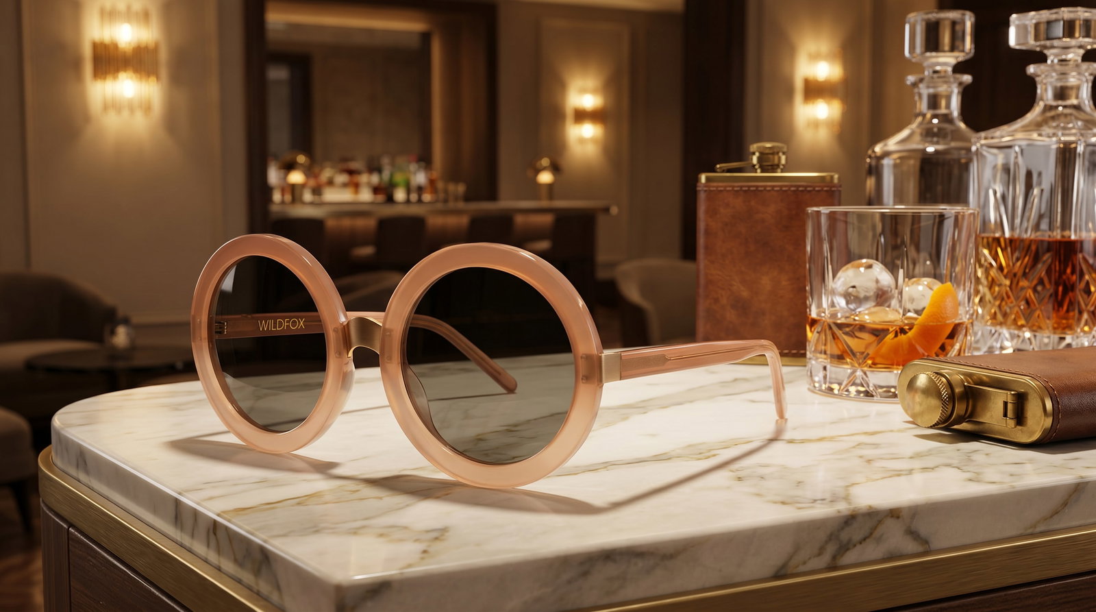 WILDFOX MALIBU BOHEMIAN ROSEWATER SUNGLASSES (1 of 11)