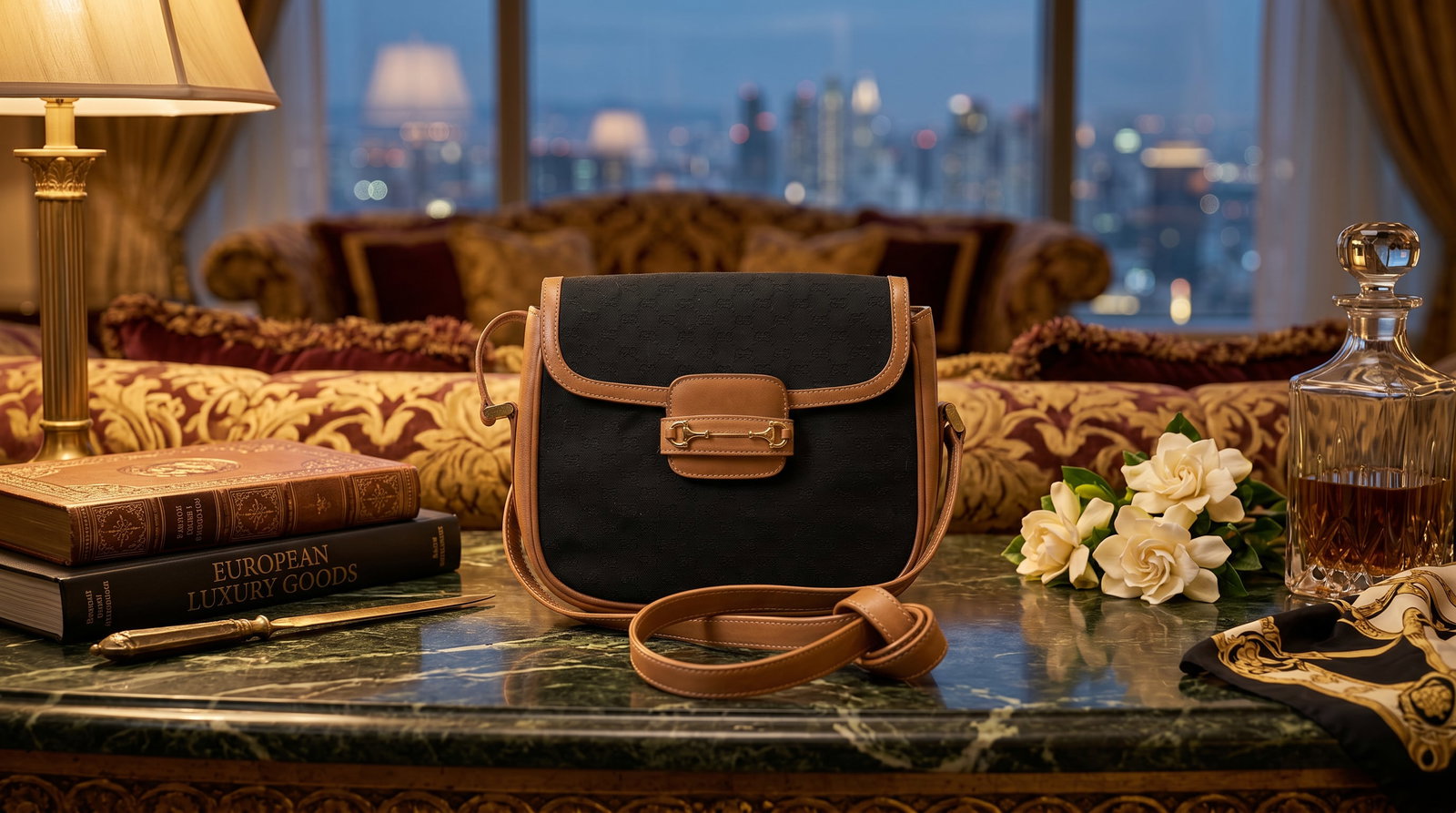 GUCCI MICRO GG HORSEBIT SHOULDER HANDBAG PURSE: This is a vintage Gucci Micro GG Horsebit Shoulder Bag, a classic equestrian-inspired design from the 1970s and 80s that Gucci has since reissued as the Horsebit 1955. Design: A structured, curved fla