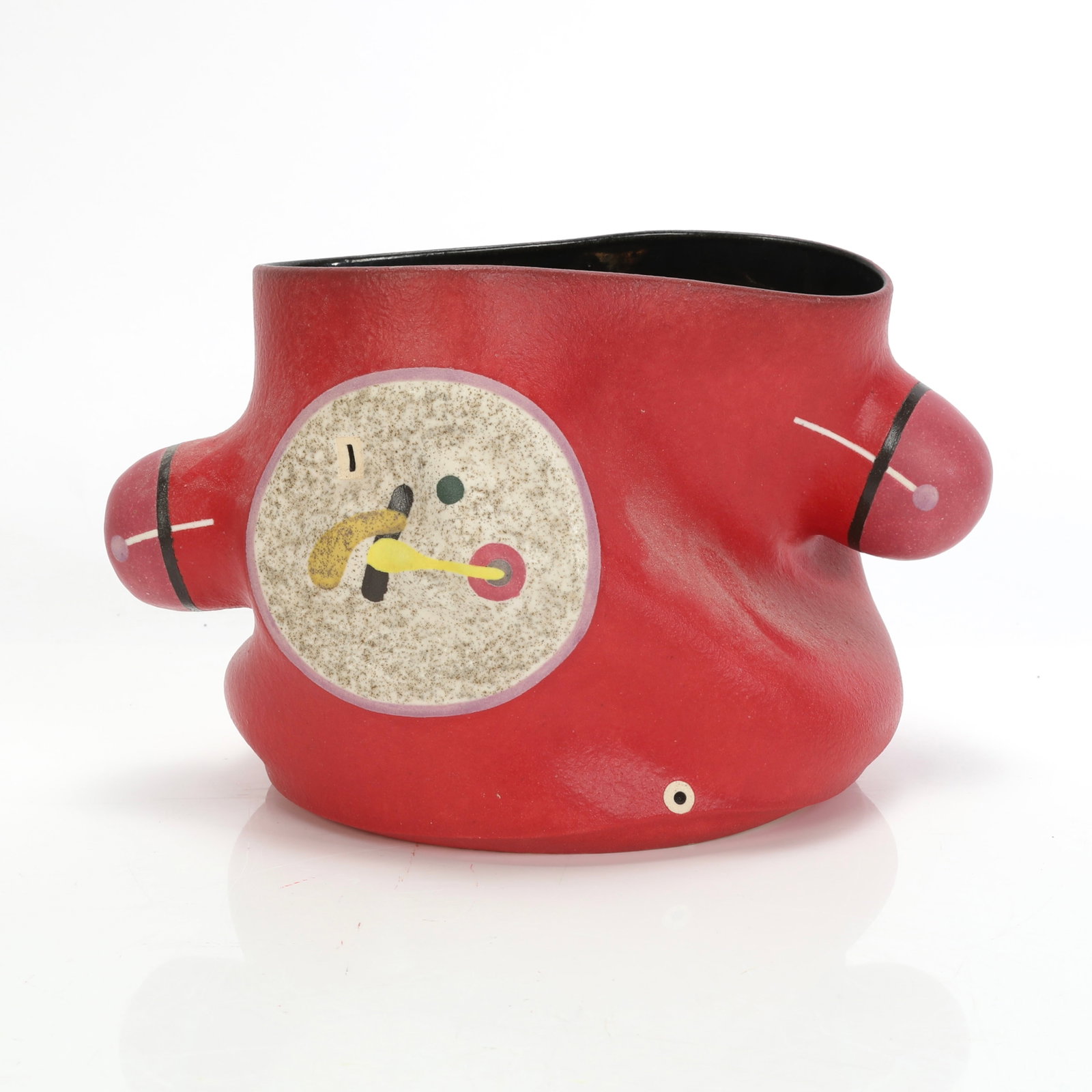 JOSE SIERRA MASTERPIECE ABSTRACT CONTEMPORARY STUDIO ART POTTERY SCULPTURAL VESSEL (1 of 9)