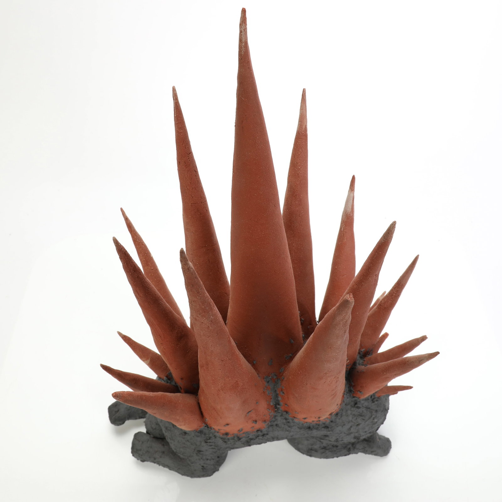 CONTEMPORARY EXPRESSIONIST STUDIO CERAMIC FIGURATIVE SCULPTURE - 9