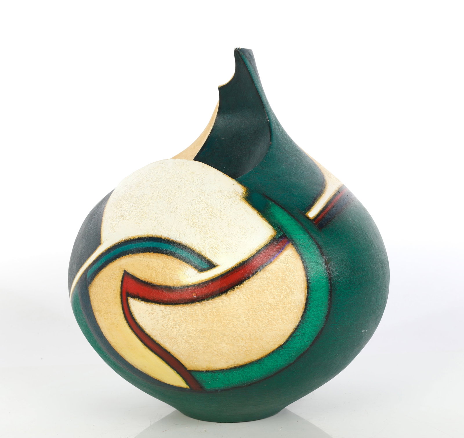 TERRY HABEGER CONTEMPORARY STUDIO ART POTTERY SCULPTURE (1 of 9)