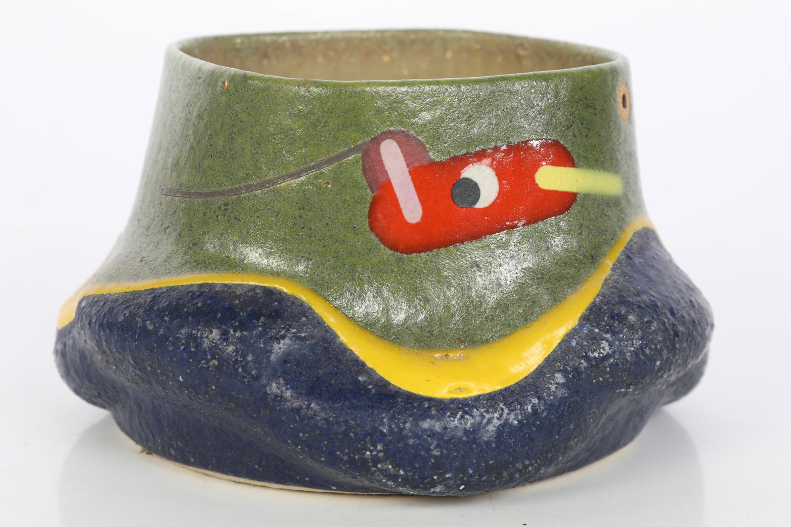 JOSE SIERRA GEOMETRIC CONTEMPORARY STUDIO ART POTTERY VESSEL (1 of 11)