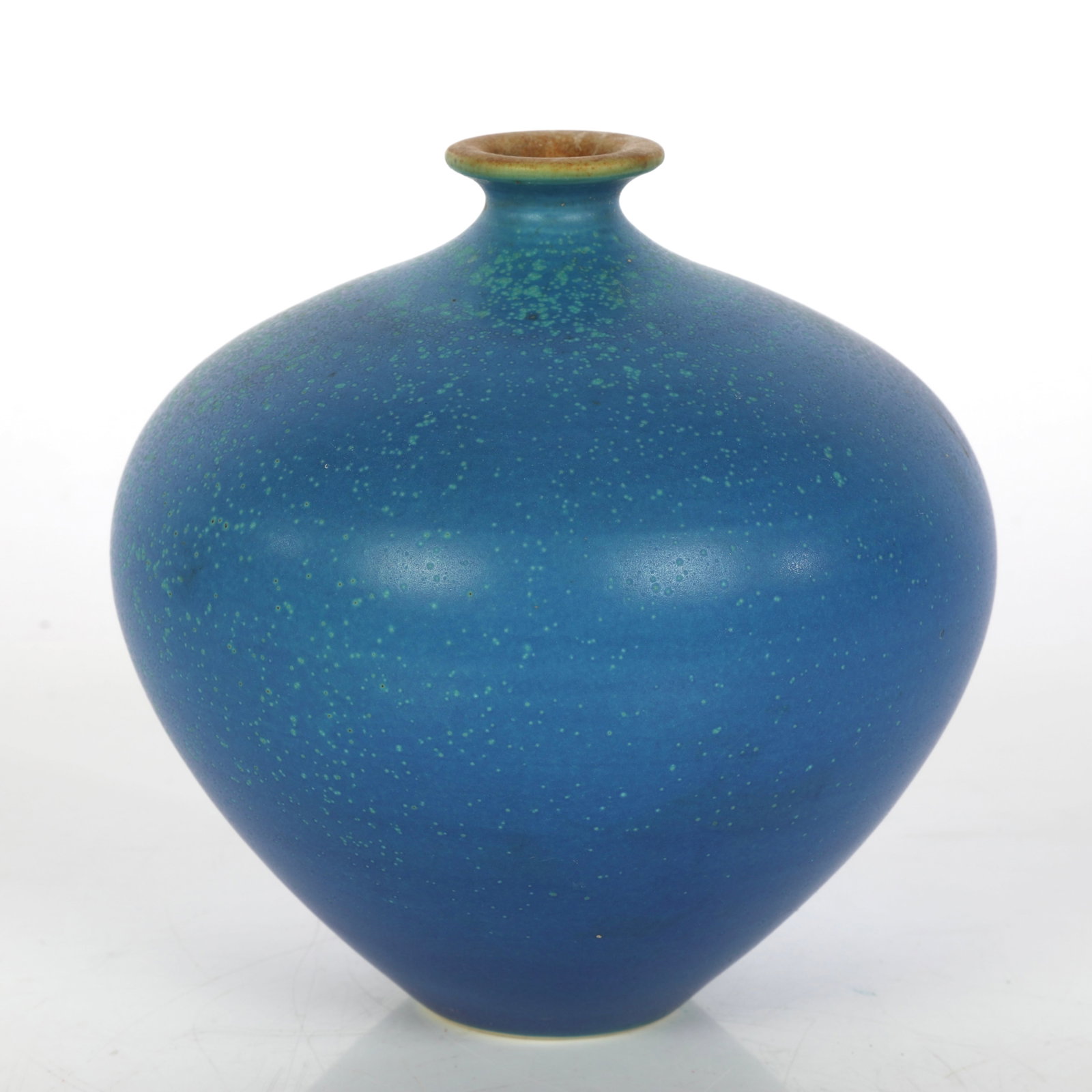 NATALIE BLAKE CONTEMPORARY STUDIO ART POTTERY OVOID VASE (1 of 8)