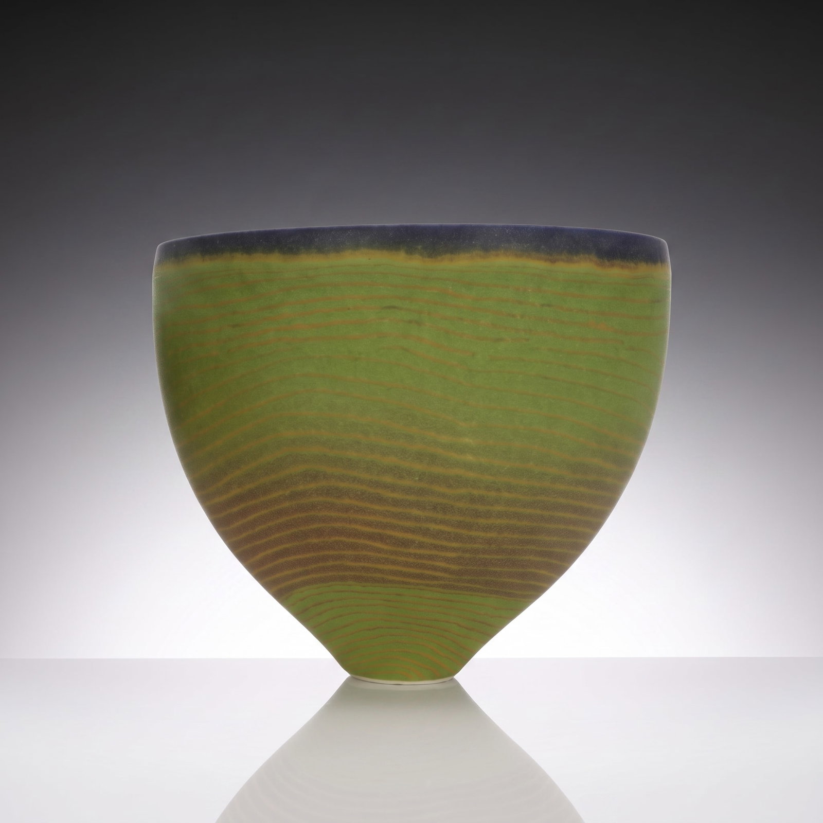 PIPPIN DRYSDALE STUDIO ART POTTERY "TANAMI DESERT" SCULPTURAL VESSEL (1 of 9)