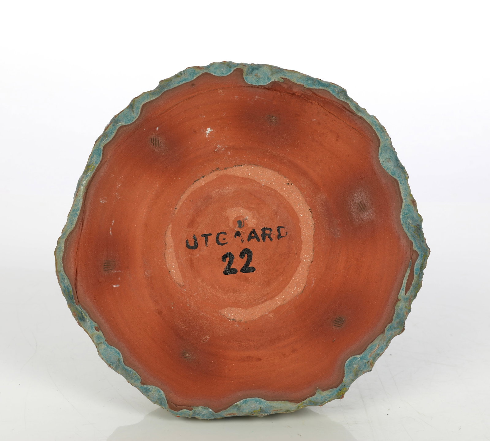 JOHN UTGAARD STUDIO ART POTTERY CANDLESTICK SCULPTURE - 10