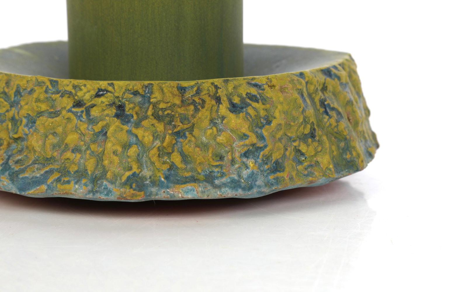 JOHN UTGAARD STUDIO ART POTTERY CANDLESTICK SCULPTURE - 9
