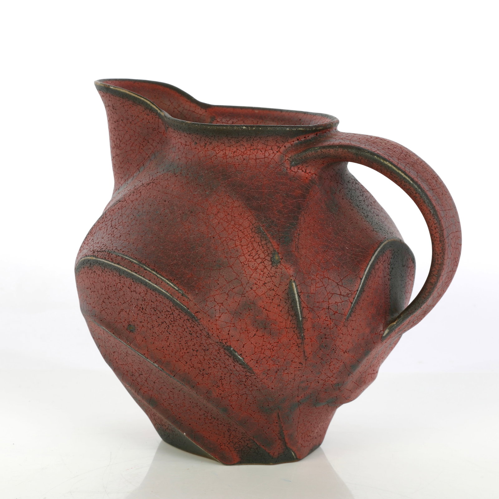 JIM CONNELL LARGE POST-MODERN STUDIO ART POTTERY PITCHER (1 of 10)