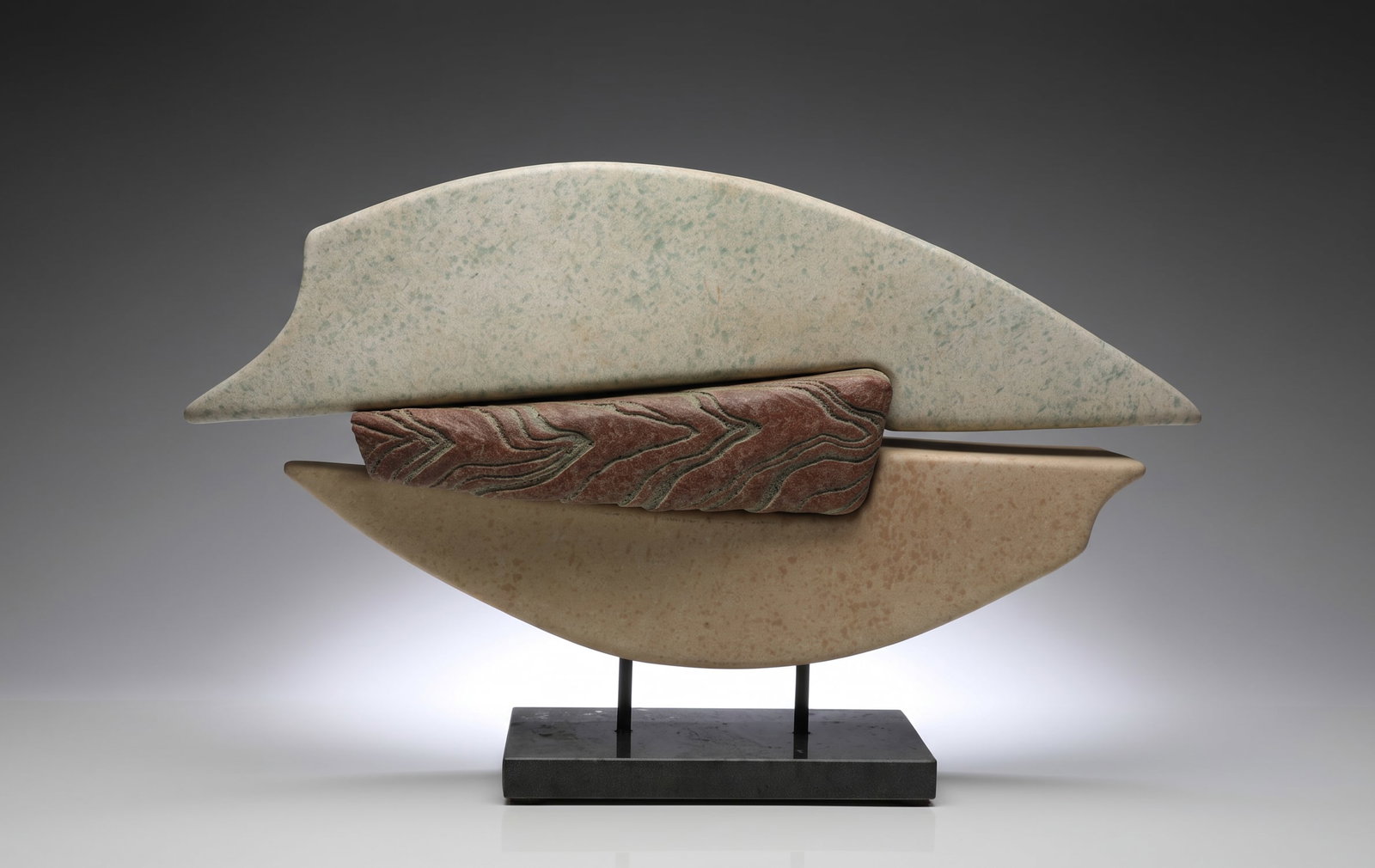MONUMENTAL PAT & KEN LARSON MODULAR CONTEMPORARY STUDIO ART POTTERY SCULPTURE (1 of 12)