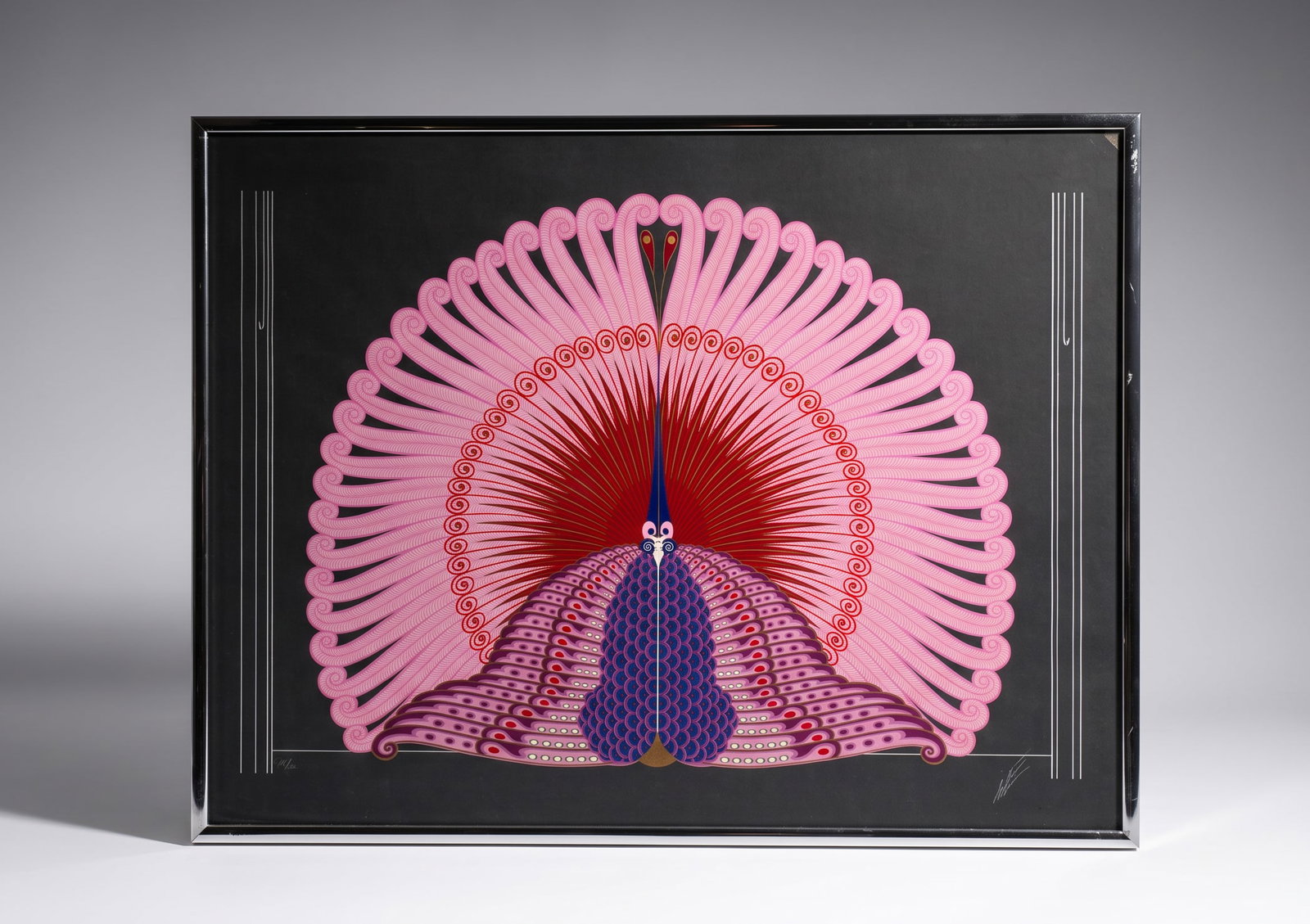 ERTÉ "PHOENIX TRIUMPHANT" #1 SIGNED & NUMBERED ART DECO SERIGRAPH (1 of 9)
