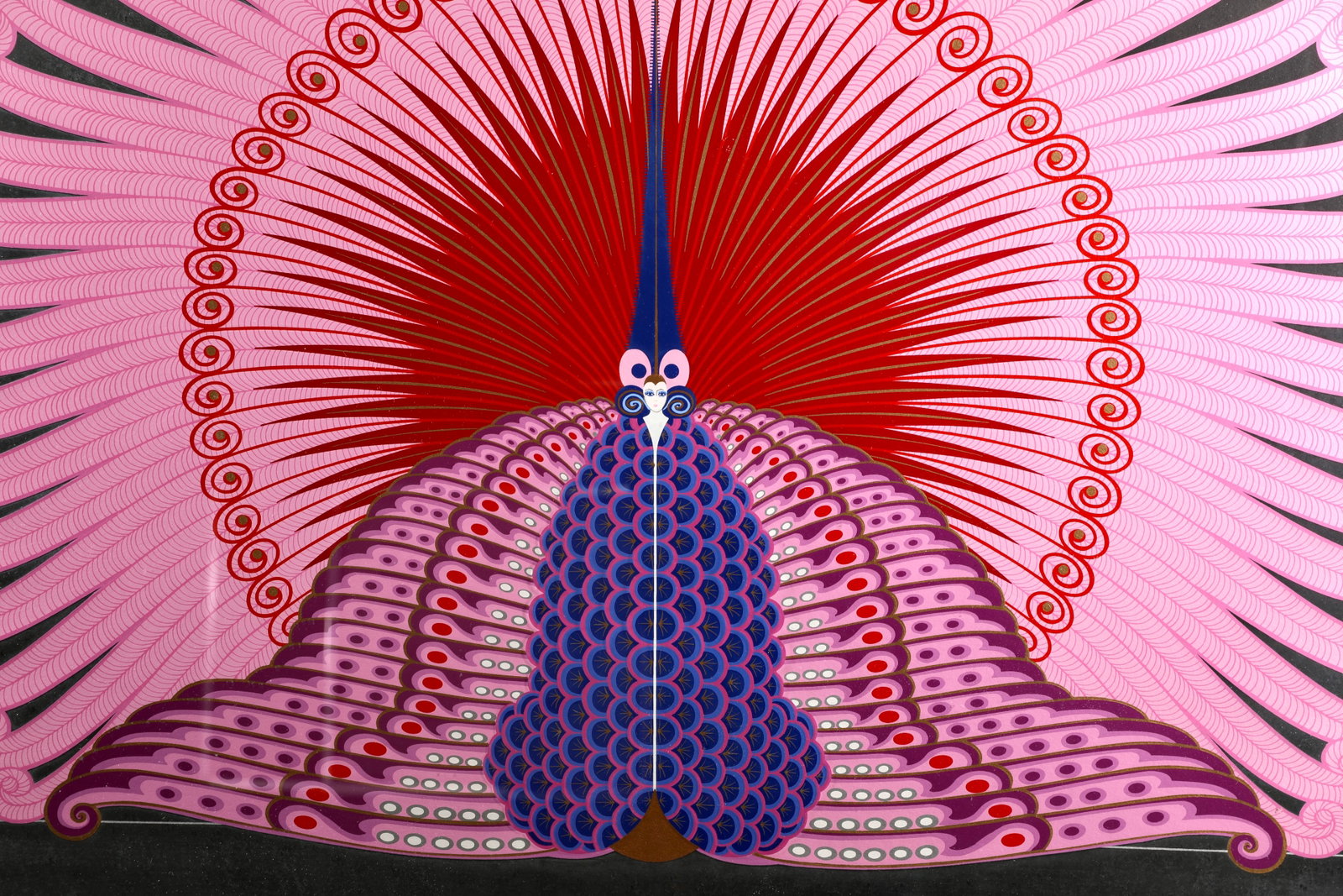 ERTÉ "PHOENIX TRIUMPHANT" SIGNED LIMITED ED. SERIGRAPH #2 - 3