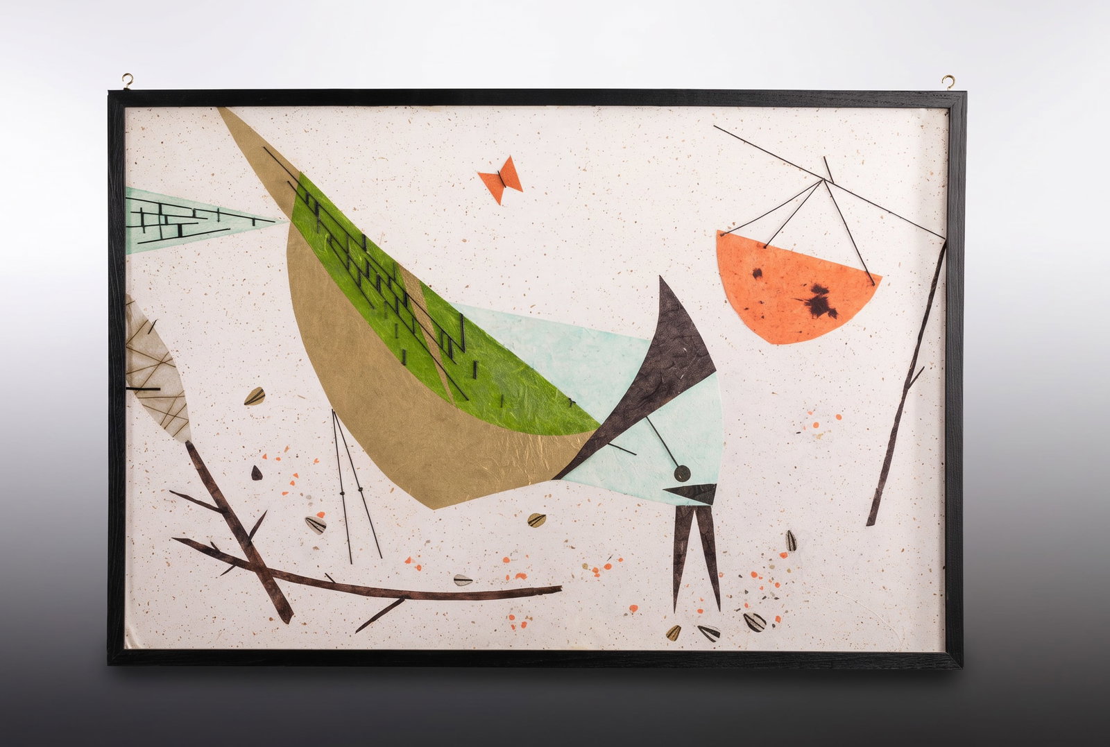 MODERNIST MIXED MEDIA COLLAGE IN THE MANNER OF CHARLEY HARPER (1 of 10)
