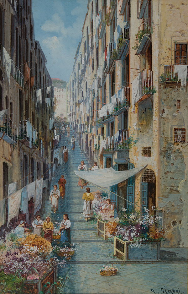 Gianni (Y Late 19th /early 20th century Street scen