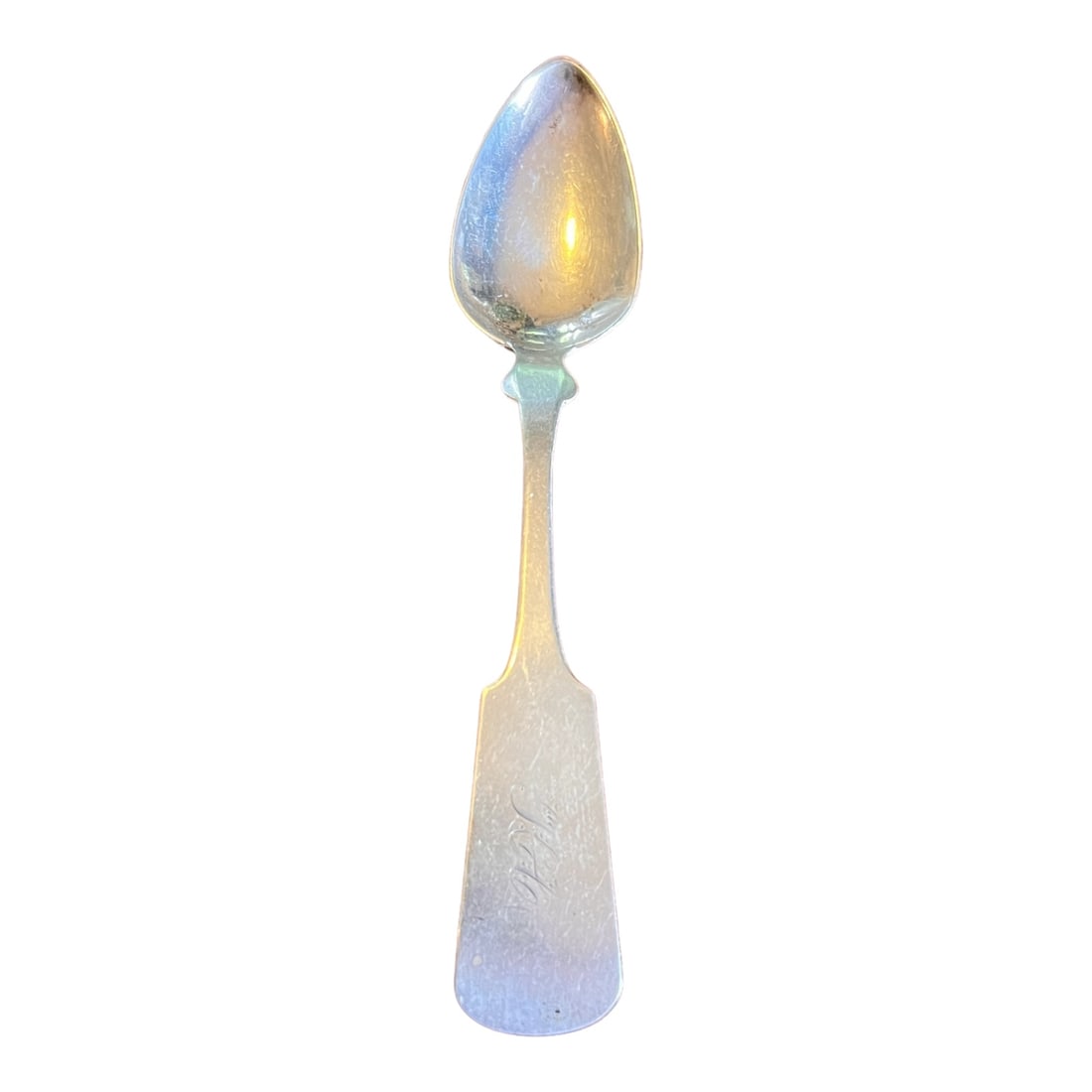 Coin Silver Spoon Made by C.A. Burr 6.125" (1 of 6)