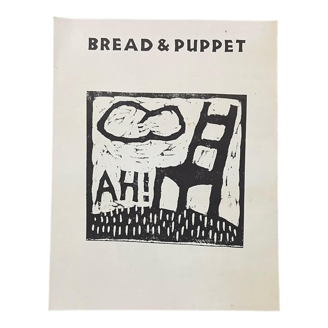 1980s Screen Printed Performance Poster Bread & Puppet (1 of 8)