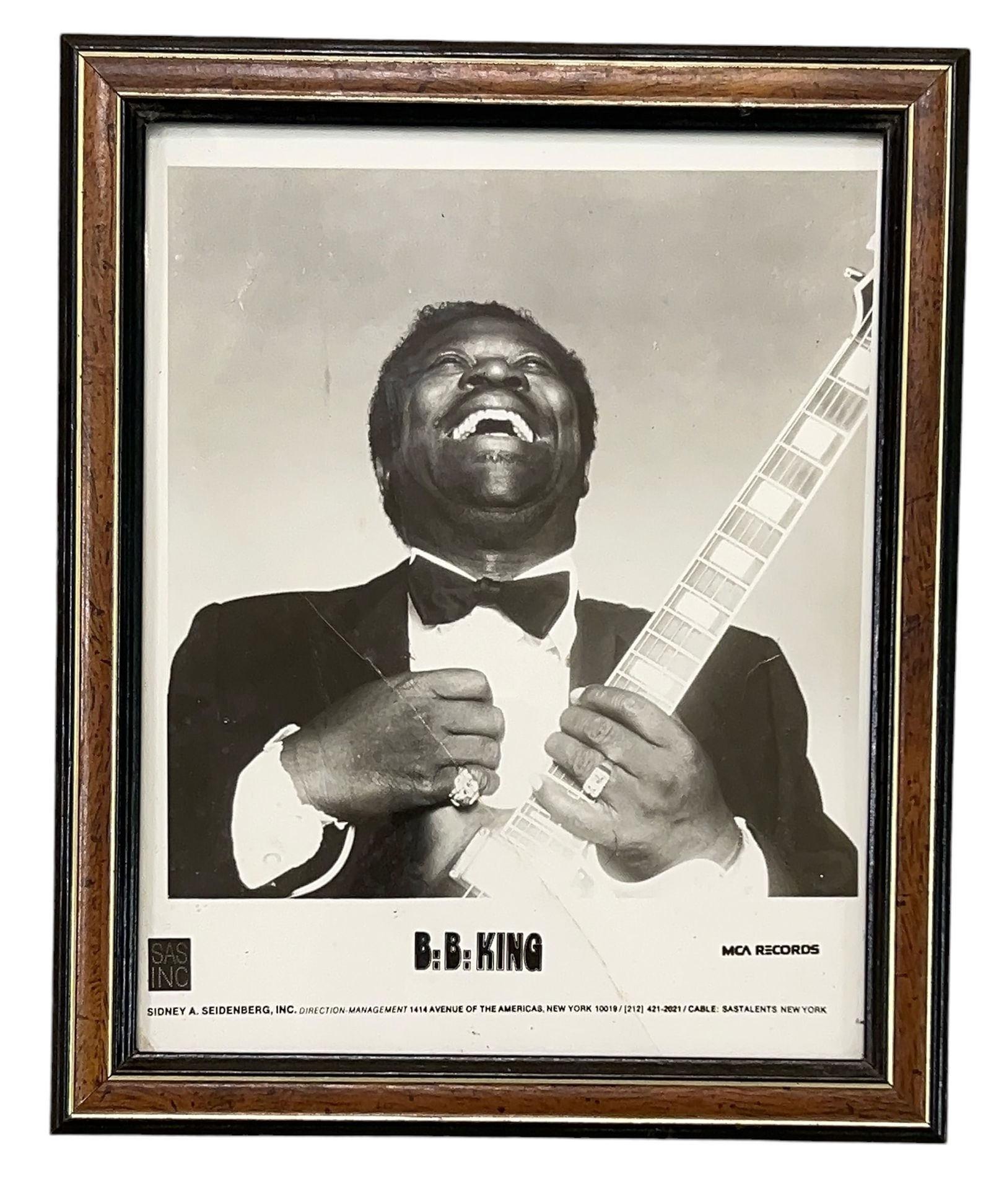 Promotional Photo and Guitar Pick, BB King Blues Performer (1 of 10)