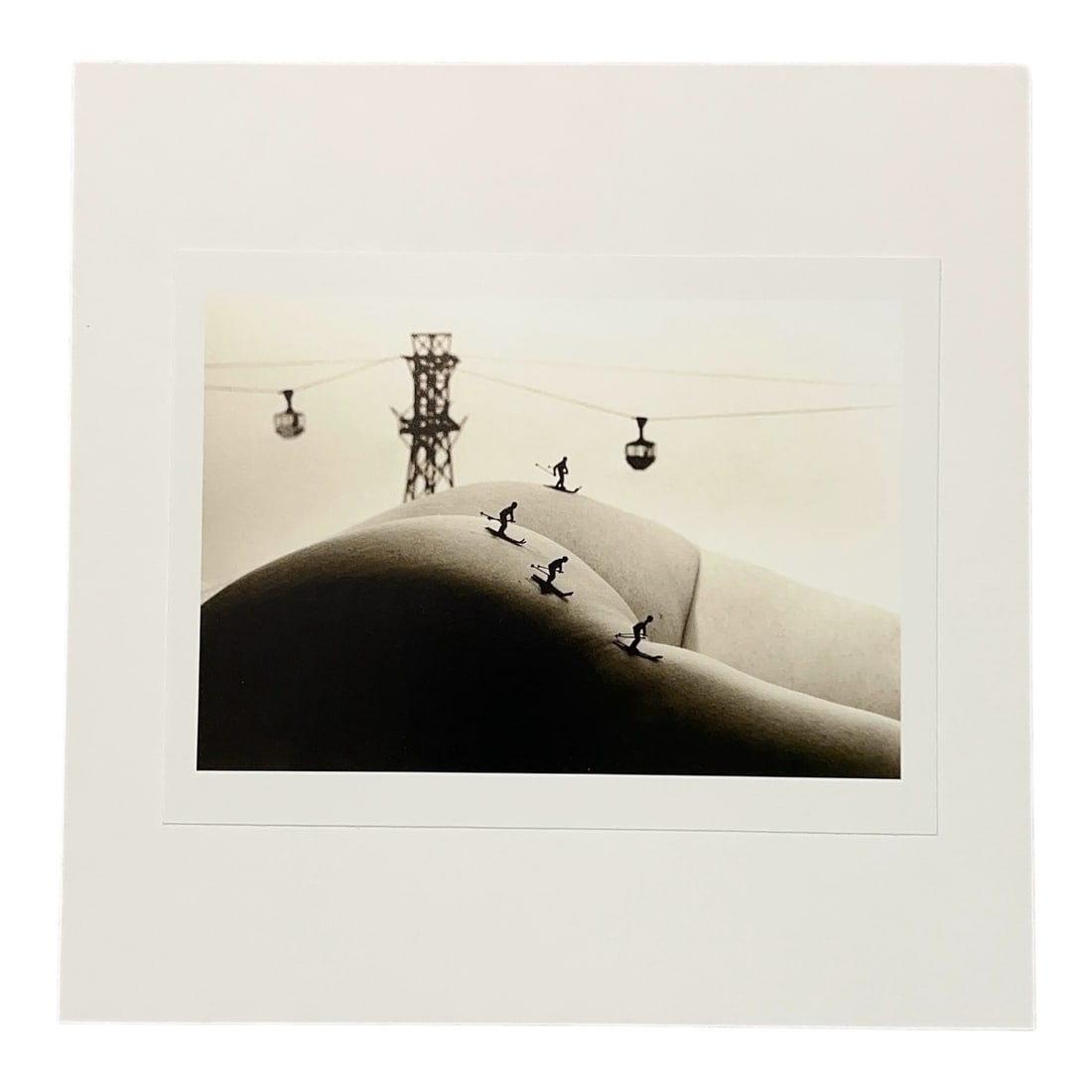 Allen I Teger Bodyscapes Print, Ski Lift (1 of 6)