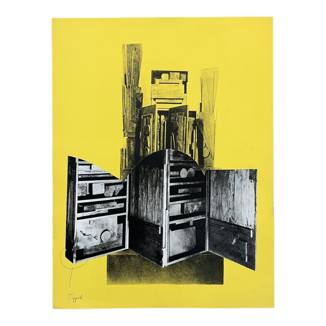 Lullabye For Dumbo Lousie Nevelson Process Proof From Facade: An Homage to Edith Stillwell (1 of 12)