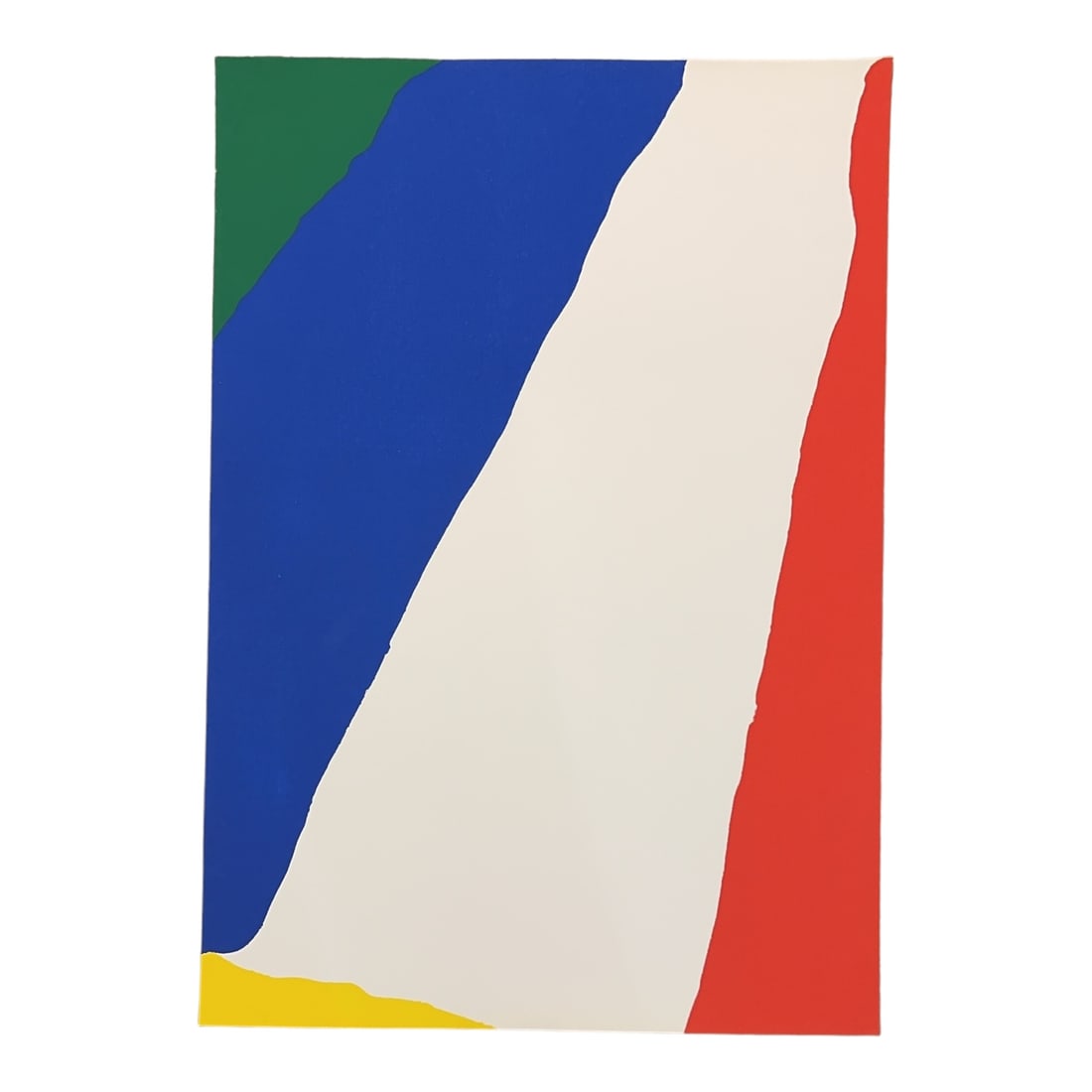 Untitled Abstract Screenprint Helen Frankenthaler 1967 (1 of 12)