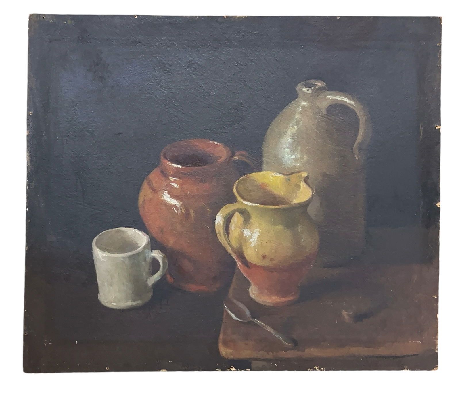 Still Life Oil on Board Painting School of Henry Hensche (1 of 20)