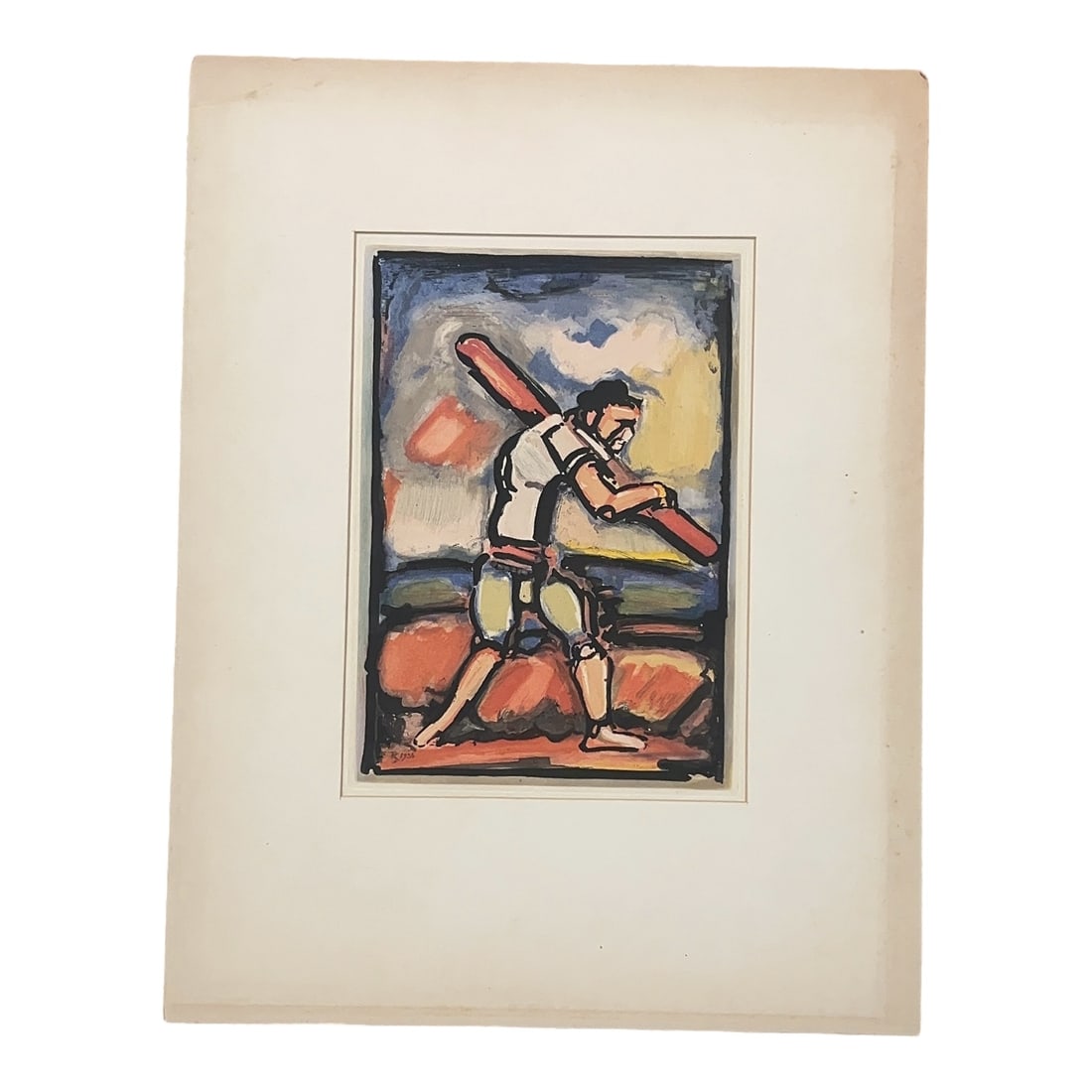 Georges Rouault Color Aquatint Le Vieil Homme Chemins (1 of 19)