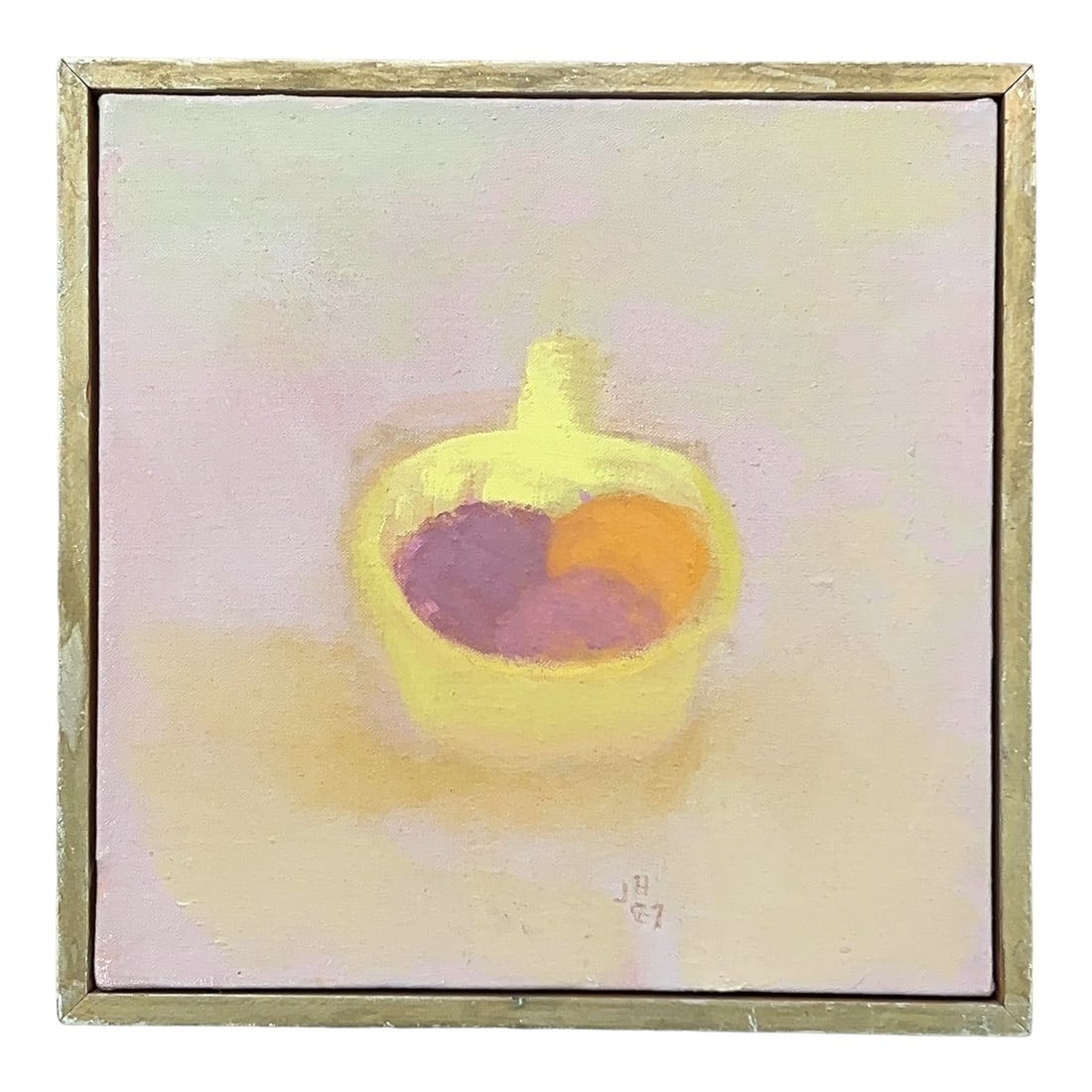 Original Painting on Canvas by John Hartell, Fruit II 1987 (1 of 12)