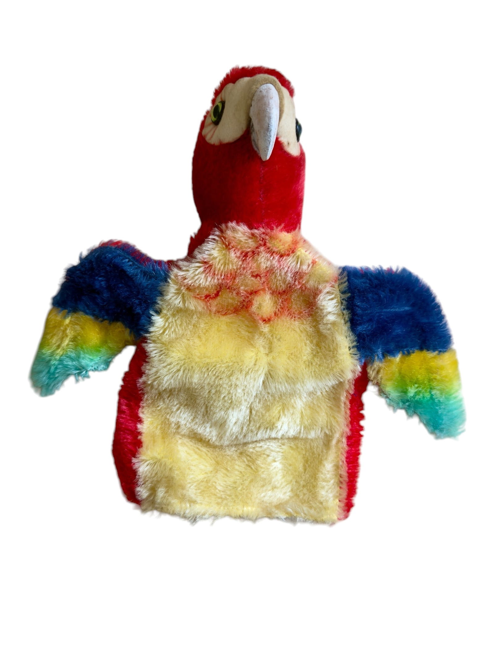 Vintage German Steiff Mohair Lora the Macaw Hand Puppet (1 of 8)