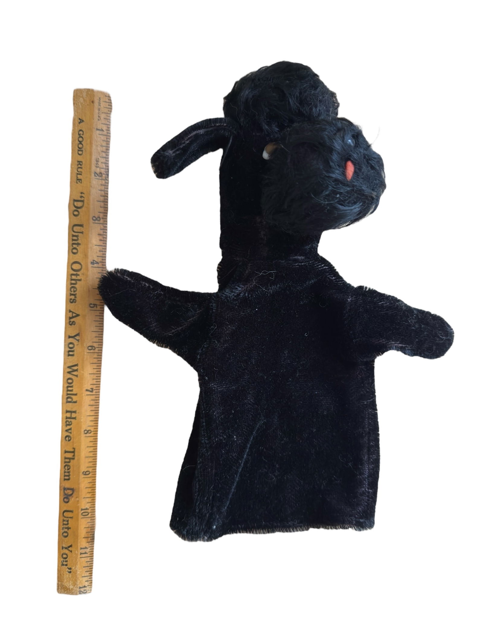 Vintage German Steiff Mohair Snobby the French Poodle Hand Puppet (1 of 8)