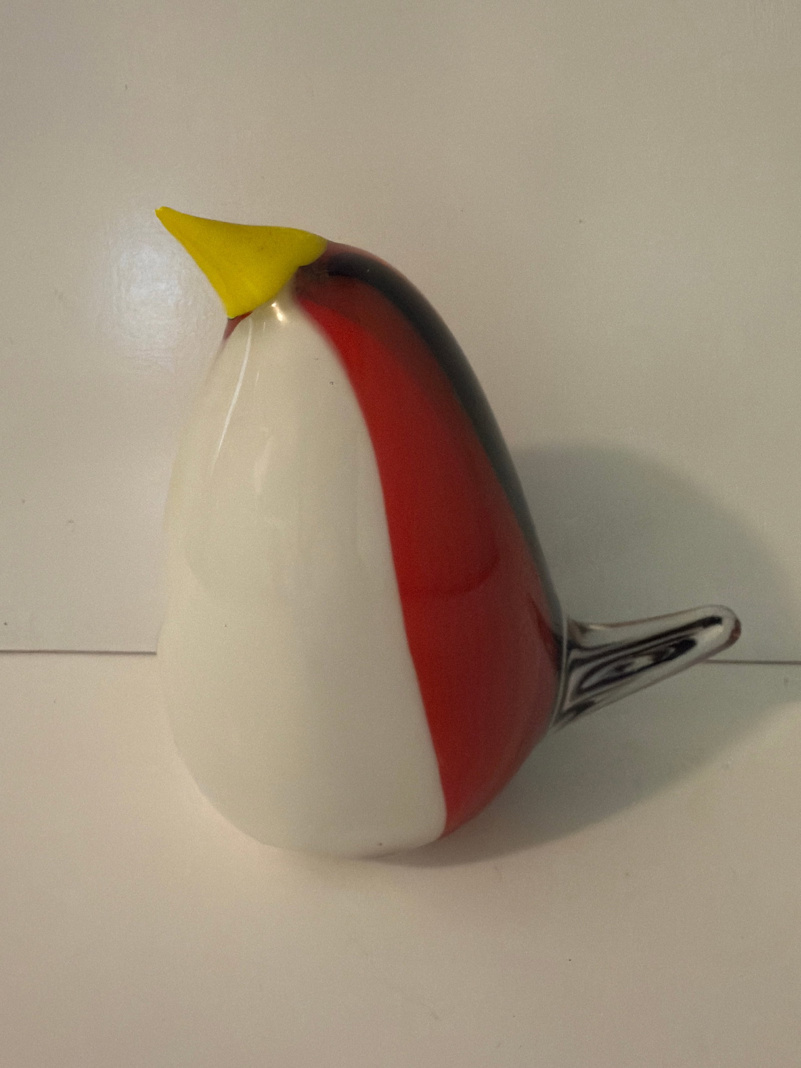 Vintage Leonardo Germany Art Glass Bird Figurine Statue Sculpture Paperweight (1 of 6)