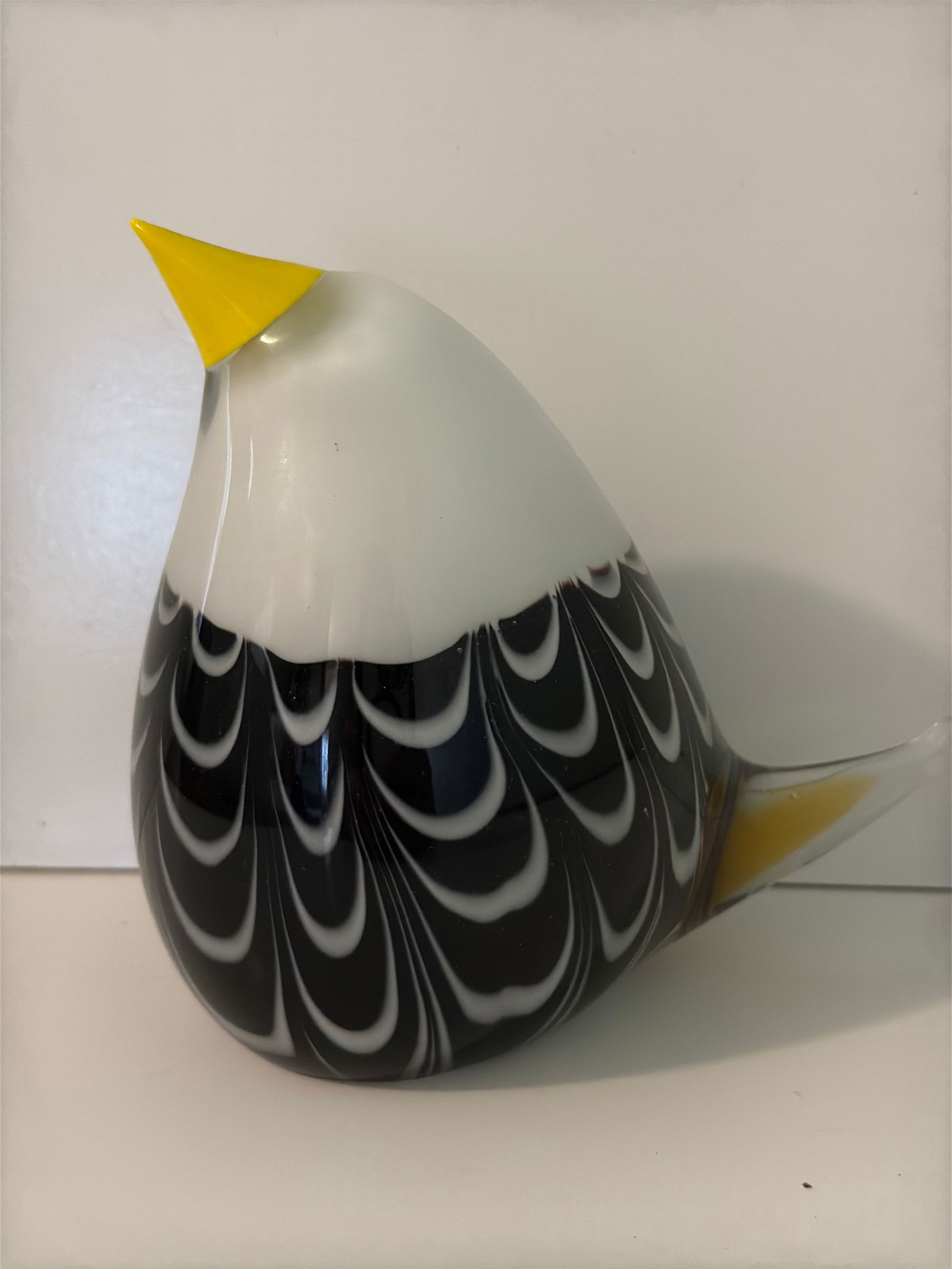 Vintage Leonardo Germany Art Glass Bird Figurine Statue Sculpture Paperweight (1 of 5)