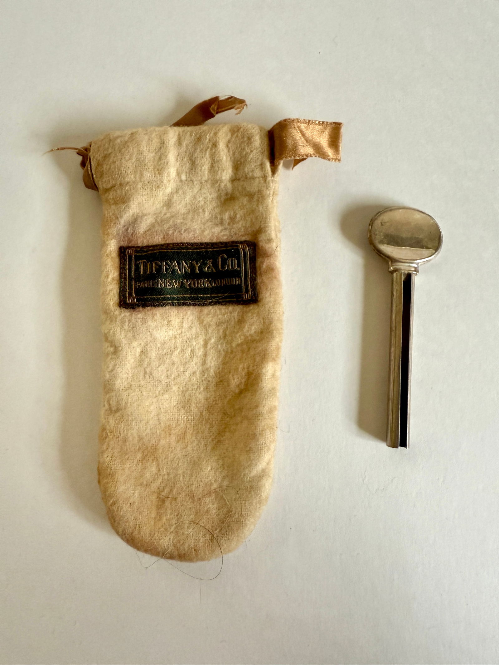 Tiffany & Company Sterling Silver Toothpaste Tube Key (1 of 5)