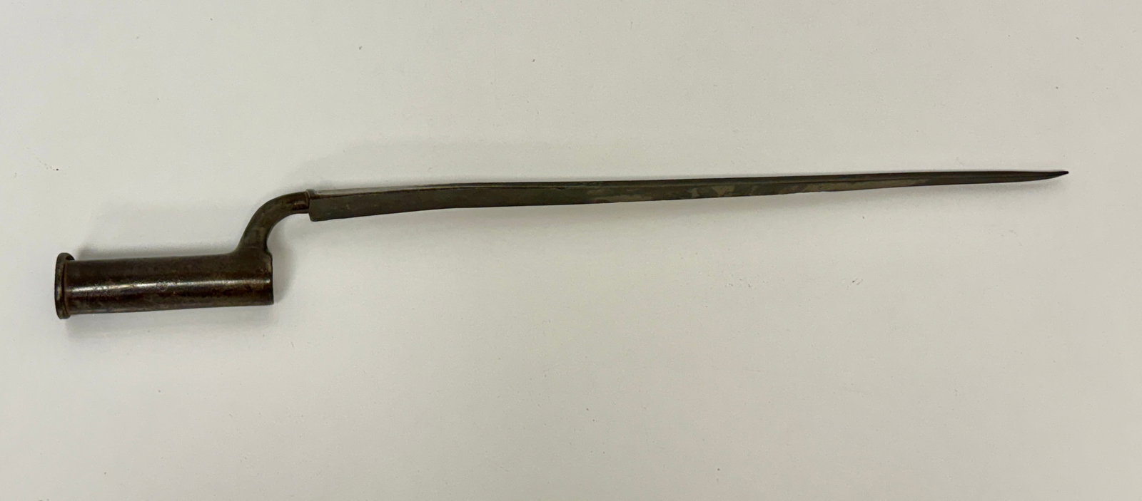 Civil War Era Socket Rifle Bayonet Marked B 10 (1 of 16)