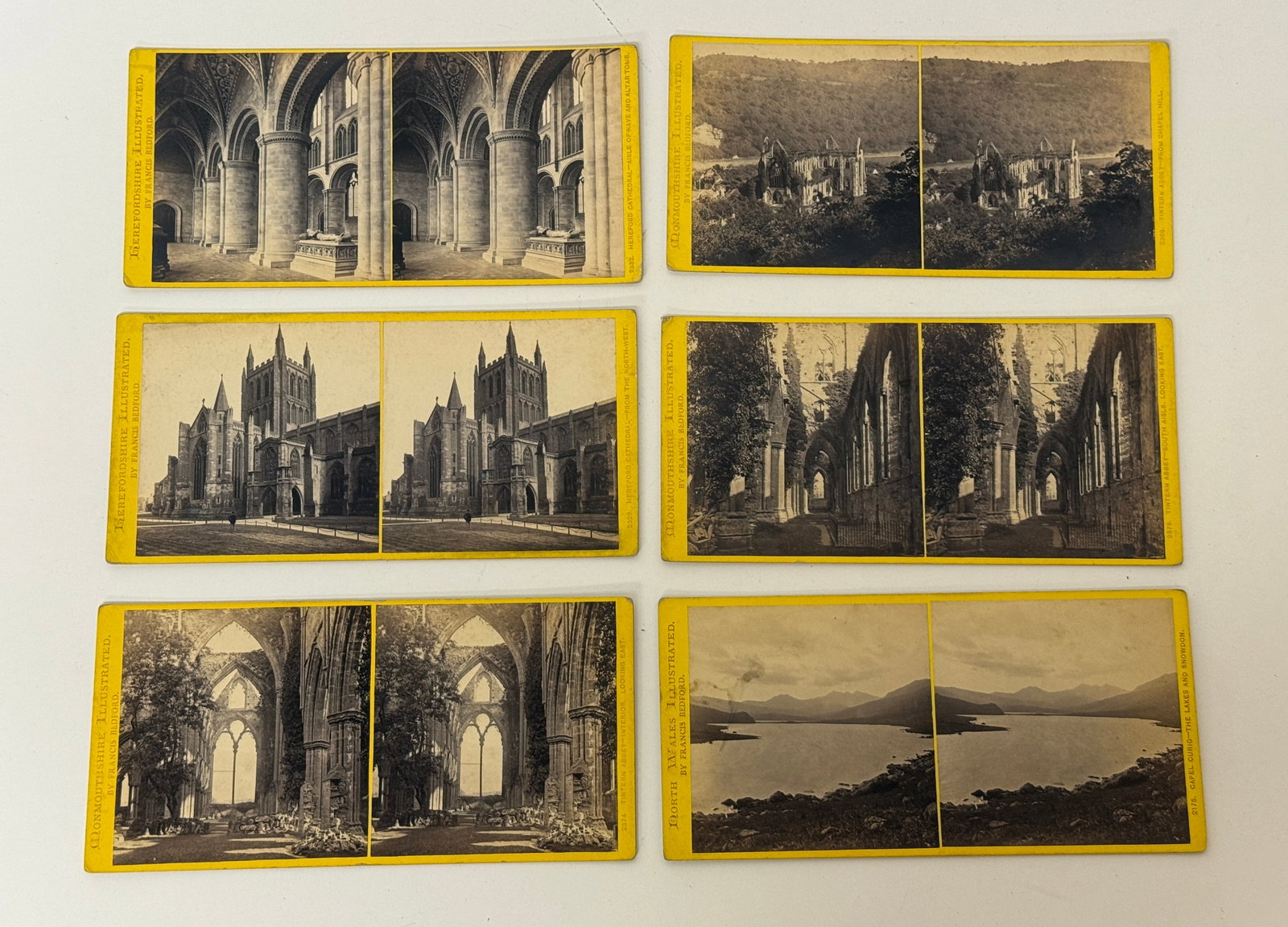 Group of Six Stereoview Cards (1 of 6)