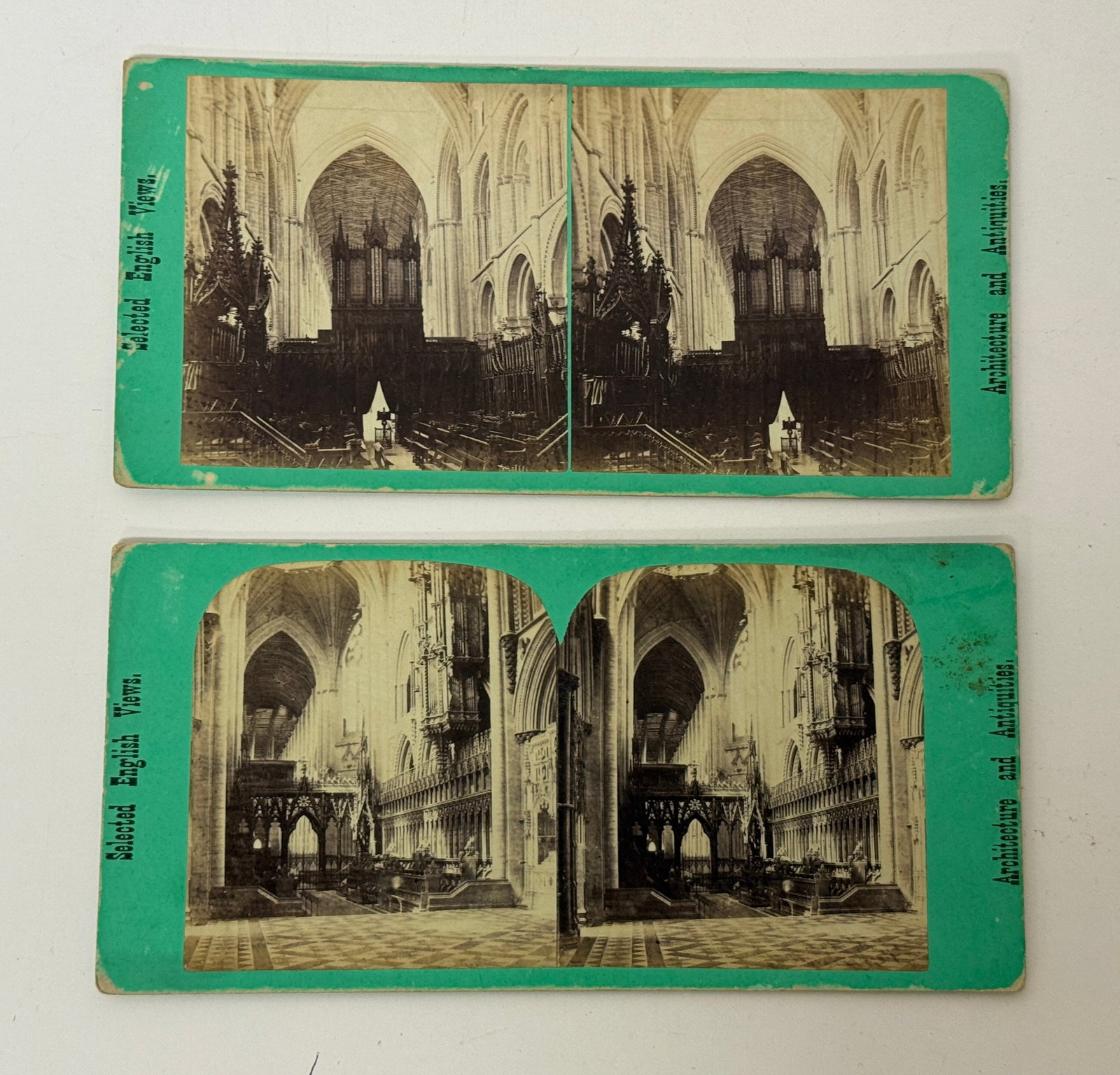 Pair of Stereoview Cards (1 of 4)