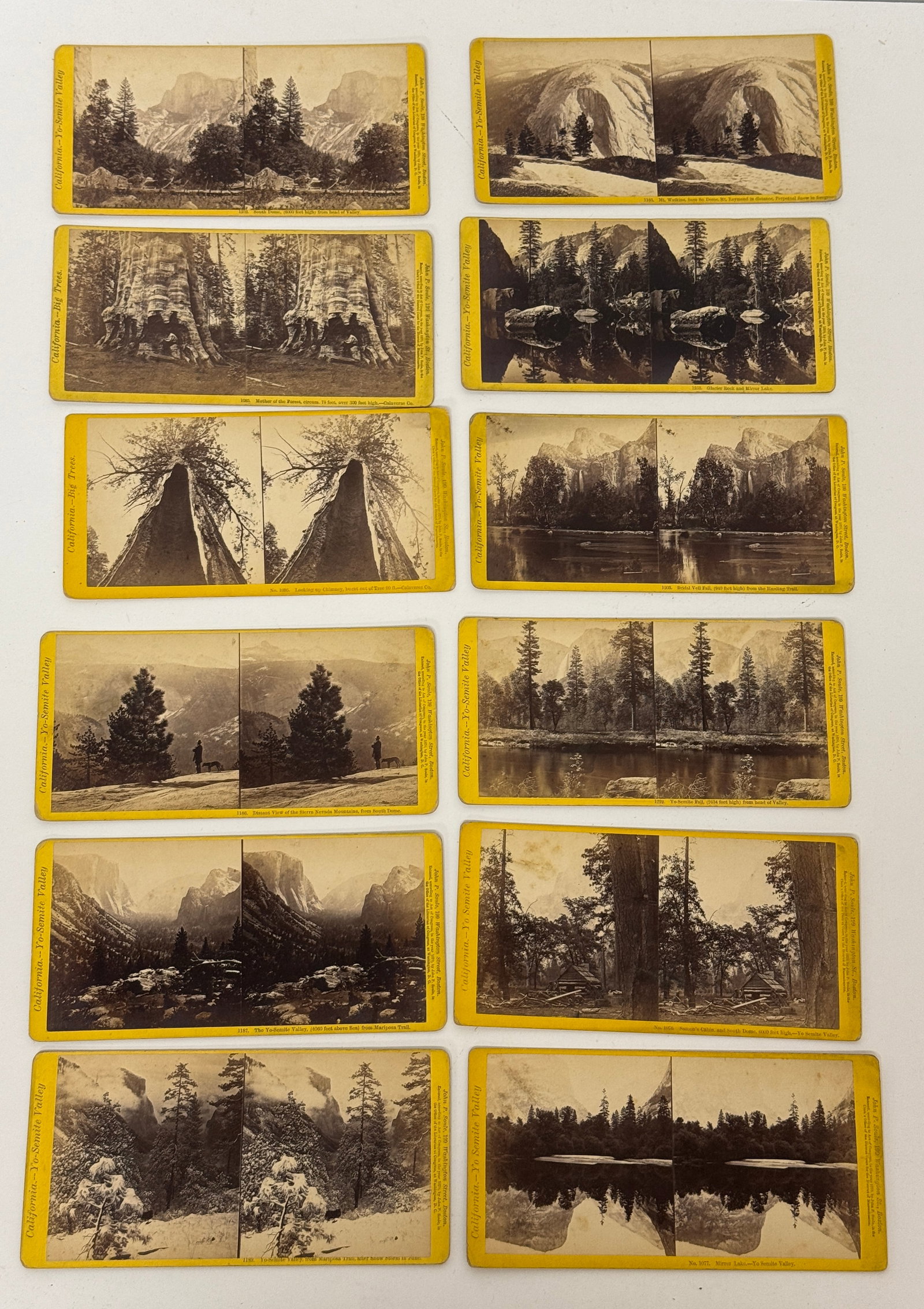 Group of Twelve Stereoview Cards (1 of 8)