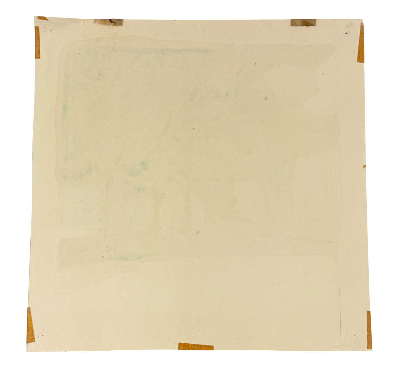 Original Unframed Drawing Road Between Trees, Daniel Lang - 9