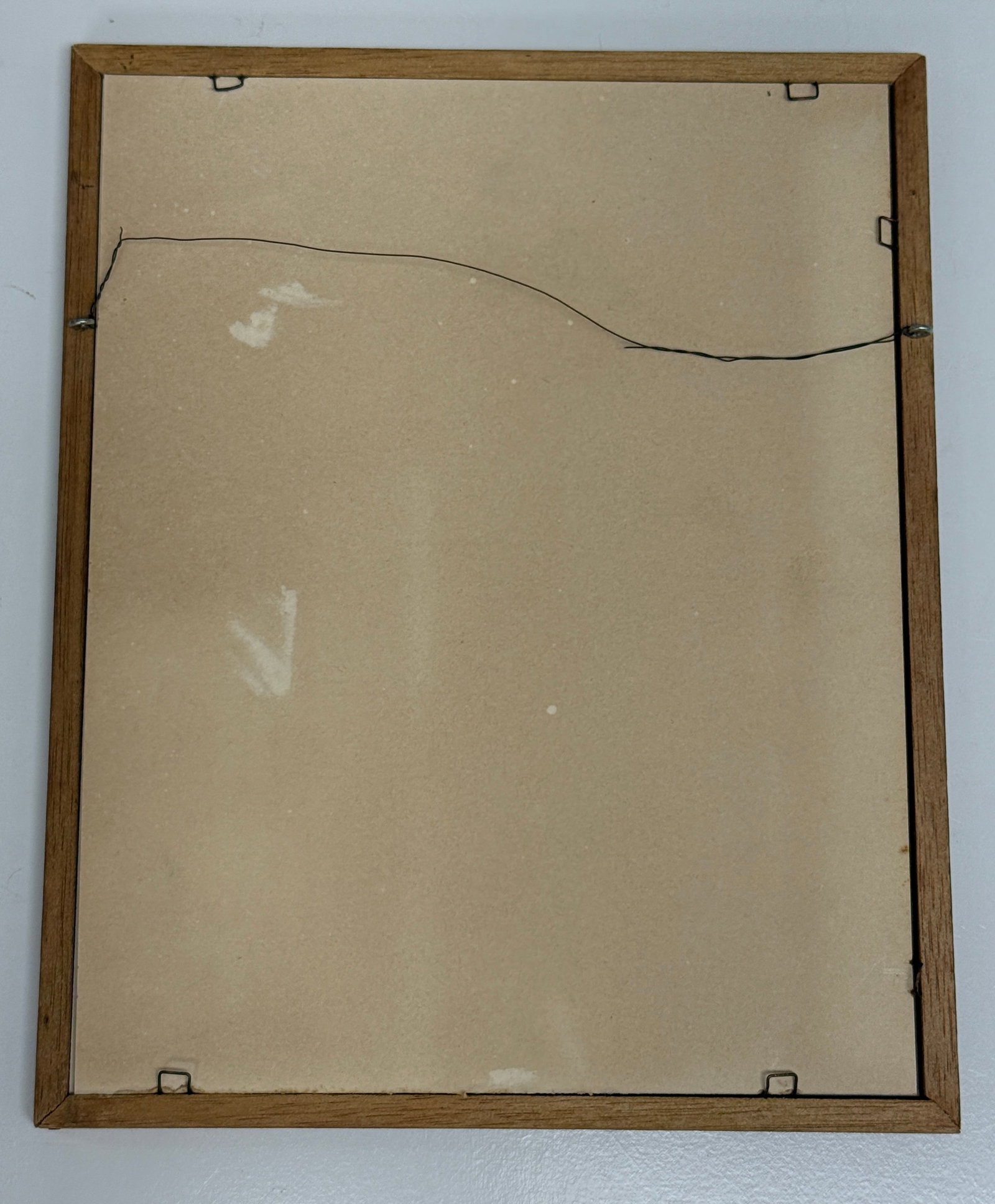 Framed Buddhist Initiation Card Hand Colored - 10