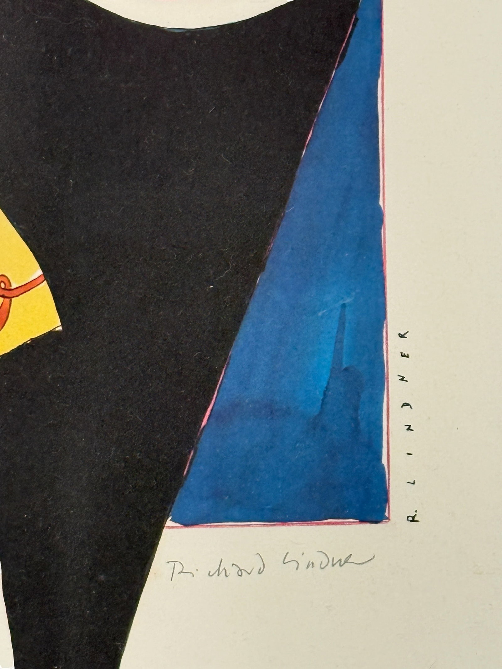 Richard Lindner 1965 "Paris Review" Signed Offset Lithograph - 4