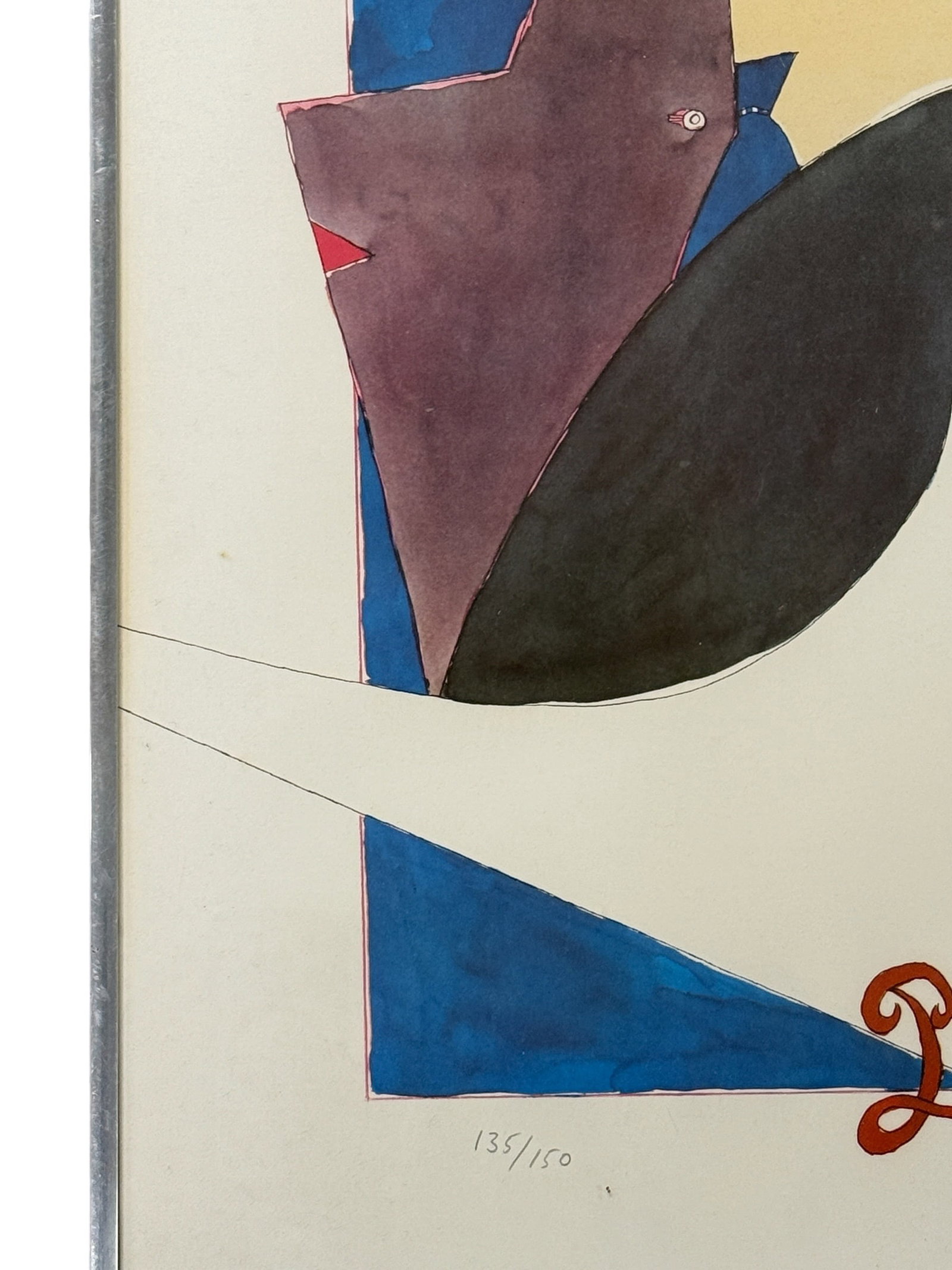 Richard Lindner 1965 "Paris Review" Signed Offset Lithograph - 6