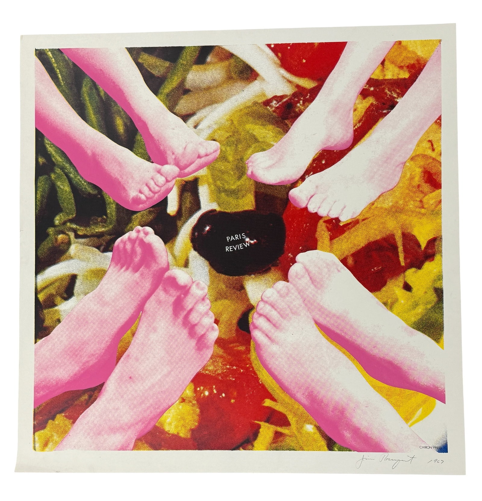 James Rosenquist Signed AP Serigraph Paris Review 1967 (1 of 12)
