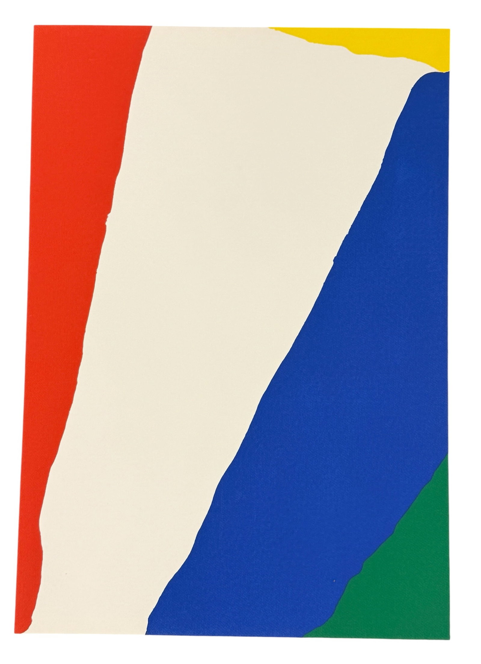 Untitled Abstract Screenprint Helen Frankenthaler 1967 (1 of 9)